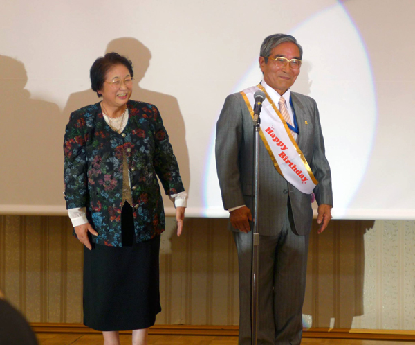 Saiko Shihan Goshi Yamaguchi és felesége